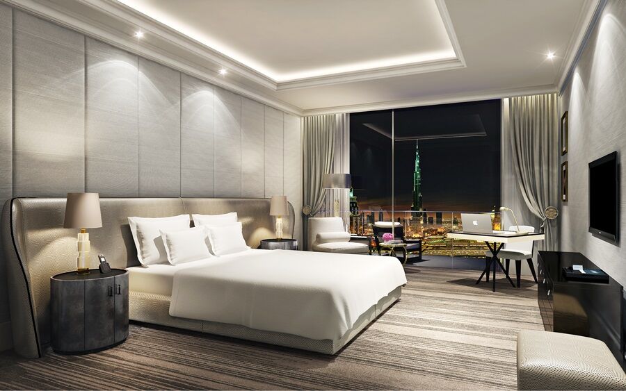 Address Dubai Mall Exterior photo Deluxe Room